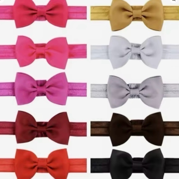 New bundle baby bow headbands - Picture 1 of 7